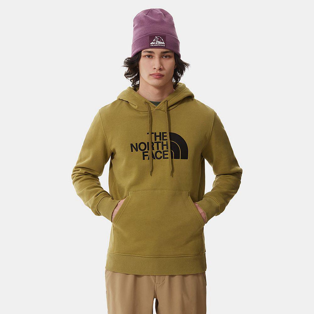 The North Face Drew Peak Ανδρικα Φούτερ Hoodie - Πρασινο (TUVN67152)